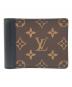 LOUIS VUITTON（ルイ ヴィトン）の古着「2つ折り財布」｜ブラウン×ブラック