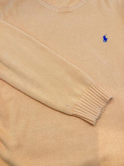POLO RALPH LAUREN（ポロ・ラルフローレン）POLO RALPH LAUREN (ポロ・ラルフローレン) 厚手ニット イエロー サイズ:XLの古着・服飾アイテム