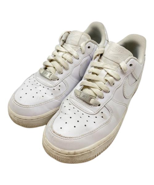 NIKE（ナイキ）NIKE (ナイキ) AIR FORCE1(エアフォースワン) ホワイト サイズ:23.5㎝の古着・服飾アイテム