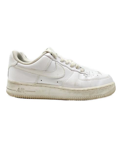 NIKE（ナイキ）NIKE (ナイキ) AIR FORCE1(エアフォースワン) ホワイト サイズ:23.5㎝の古着・服飾アイテム