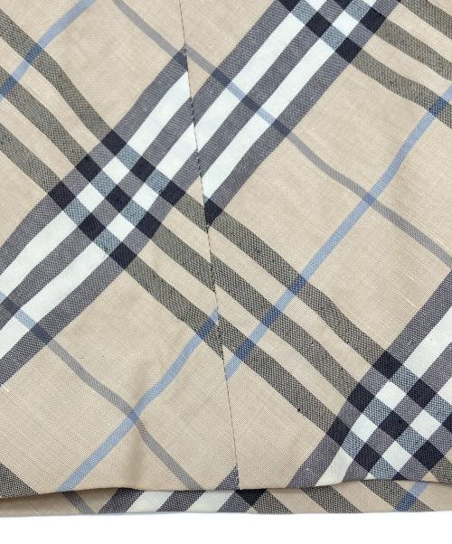 BURBERRY LONDON（バーバリーロンドン）BURBERRY LONDON (バーバリーロンドン) ノースリーブ・キャミソールワンピース ベージュ サイズ:13の古着・服飾アイテム