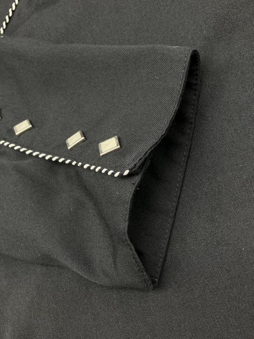 scully（スカリー）scully (スカリー) 長袖ワンピース　ウエスタンシャツ ブラック サイズ:XXLの古着・服飾アイテム