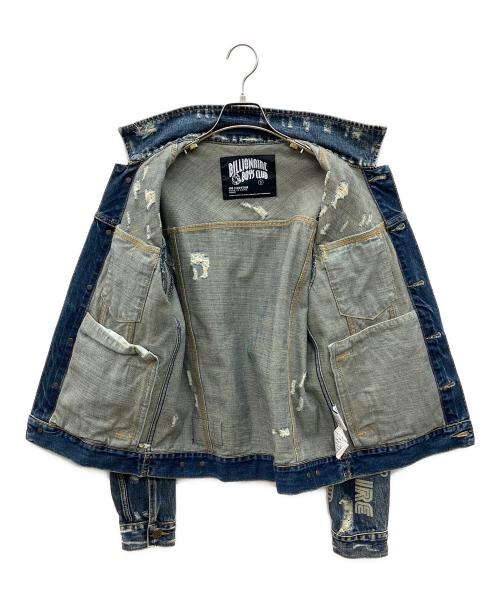 BILLIONAIRE BOYS CLUB（ビリオネアボーイズクラブ）BILLIONAIRE BOYS CLUB (ビリオネアボーイズクラブ) デニムジャケット ブルー サイズ:Sの古着・服飾アイテム