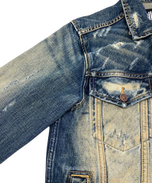 BILLIONAIRE BOYS CLUB（ビリオネアボーイズクラブ）BILLIONAIRE BOYS CLUB (ビリオネアボーイズクラブ) デニムジャケット ブルー サイズ:Sの古着・服飾アイテム