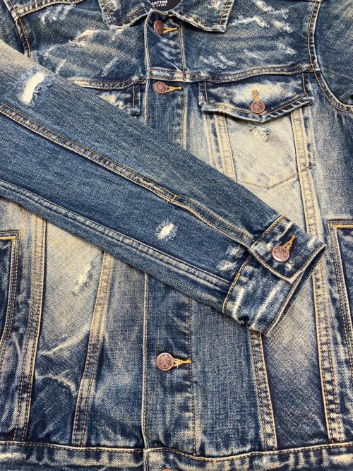 BILLIONAIRE BOYS CLUB（ビリオネアボーイズクラブ）BILLIONAIRE BOYS CLUB (ビリオネアボーイズクラブ) デニムジャケット ブルー サイズ:Sの古着・服飾アイテム