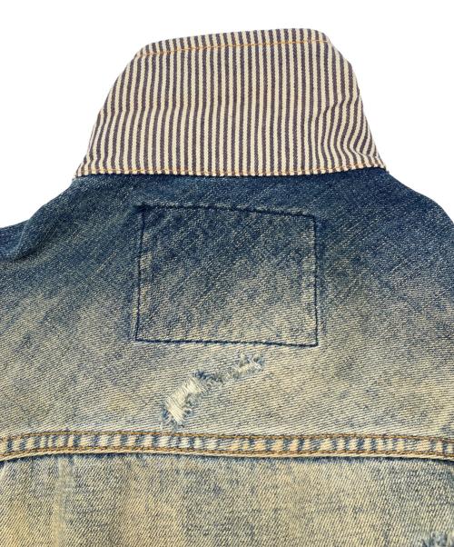 BILLIONAIRE BOYS CLUB（ビリオネアボーイズクラブ）BILLIONAIRE BOYS CLUB (ビリオネアボーイズクラブ) デニムジャケット ブルー サイズ:Sの古着・服飾アイテム