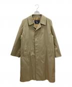 Burberry'sバーバリーズ）の古着「ステンカラーコート　90's」｜カーキ