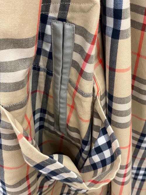 Burberry's（バーバリーズ）Burberry's (バーバリーズ) ステンカラーコート　90's カーキ サイズ:175cmの古着・服飾アイテム