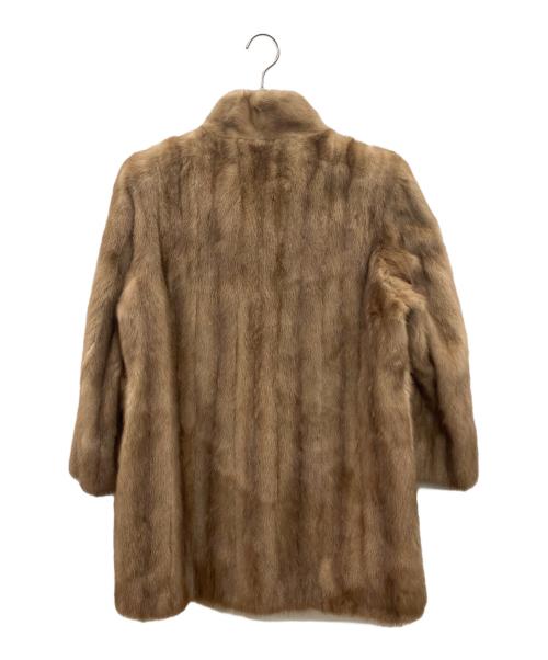 SAGA MINK（サガミンク）SAGA MINK (サガミンク) ミンクコート ライトブラウン サイズ:8の古着・服飾アイテム