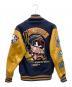 pandiesta japan (パンディエスタジャパン) スタジャン ネイビー×イエロー サイズ:Ｍ：7000円