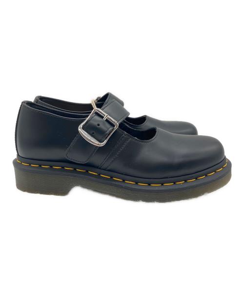 Dr.Martens（ドクターマーチン）Dr.Martens (ドクターマーチン) スムースレザーストラップシューズ ブラック サイズ:23.5㎝の古着・服飾アイテム