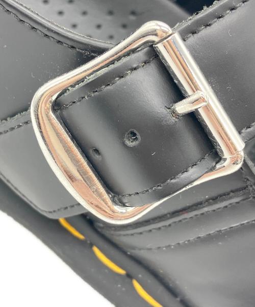Dr.Martens（ドクターマーチン）Dr.Martens (ドクターマーチン) スムースレザーストラップシューズ ブラック サイズ:23.5㎝の古着・服飾アイテム