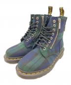 Dr.Martensドクターマーチン）の古着「CORE APPLIQUE 1460 ZIP」｜グリーン×ブルー