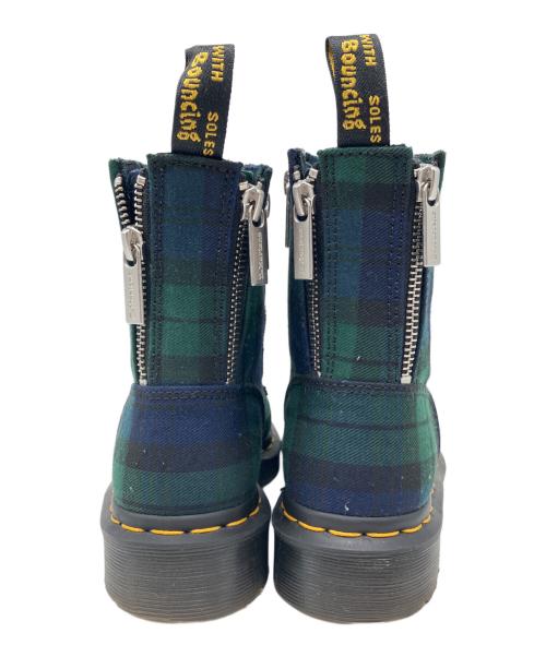 Dr.Martens（ドクターマーチン）Dr.Martens (ドクターマーチン) CORE APPLIQUE 1460 ZIP グリーン×ブルー サイズ:23cmの古着・服飾アイテム