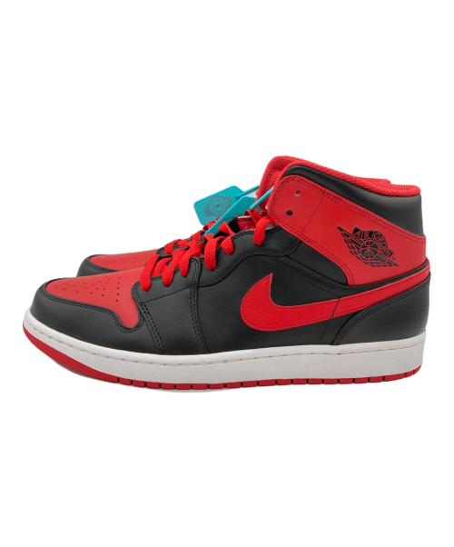 NIKE（ナイキ）NIKE (ナイキ) Air Jordan 1 Mid ブラック×レッド サイズ:30cmの古着・服飾アイテム