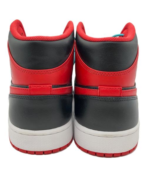 NIKE（ナイキ）NIKE (ナイキ) Air Jordan 1 Mid ブラック×レッド サイズ:30cmの古着・服飾アイテム