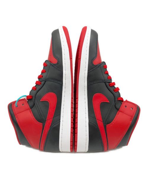 NIKE（ナイキ）NIKE (ナイキ) Air Jordan 1 Mid ブラック×レッド サイズ:30cmの古着・服飾アイテム