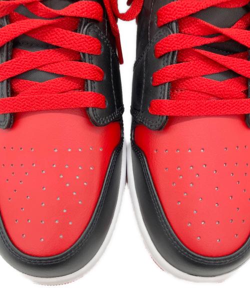 NIKE（ナイキ）NIKE (ナイキ) Air Jordan 1 Mid ブラック×レッド サイズ:30cmの古着・服飾アイテム