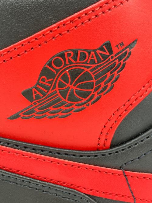 NIKE（ナイキ）NIKE (ナイキ) Air Jordan 1 Mid ブラック×レッド サイズ:30cmの古着・服飾アイテム