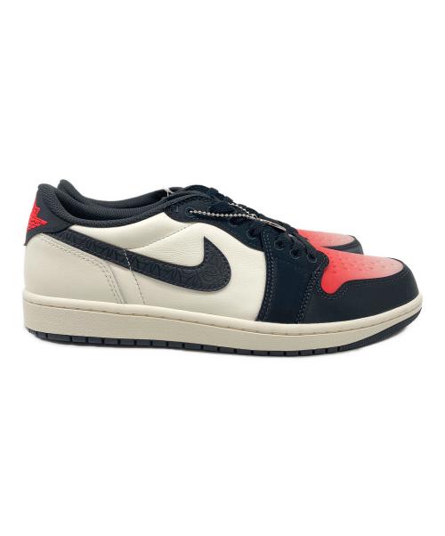NIKE（ナイキ）NIKE (ナイキ) PARIS SAINT-GERMAIN (パリサンジェルマン) Air Jordan 1 Low OG レッド サイズ:28㎝ 未使用品の古着・服飾アイテム