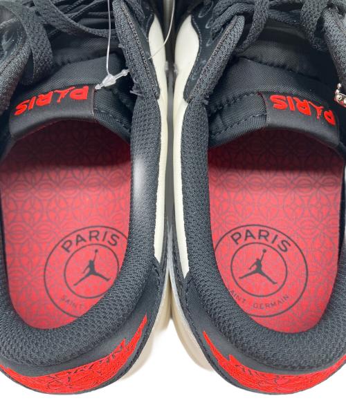 NIKE（ナイキ）NIKE (ナイキ) PARIS SAINT-GERMAIN (パリサンジェルマン) Air Jordan 1 Low OG レッド サイズ:28㎝ 未使用品の古着・服飾アイテム