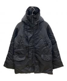 ALPHA INDUSTRIES（アルファインダストリーズ）の古着「N-3B中綿フライトジャケット」｜ブラック