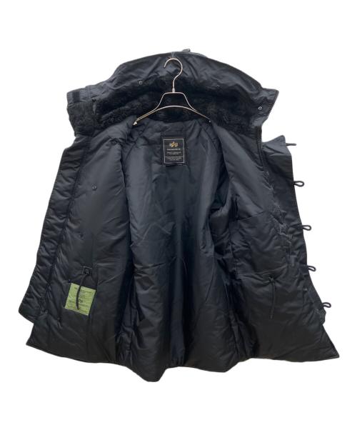 ALPHA INDUSTRIES（アルファインダストリーズ）ALPHA INDUSTRIES (アルファインダストリーズ) N-3B中綿フライトジャケット ブラック サイズ:Sの古着・服飾アイテム