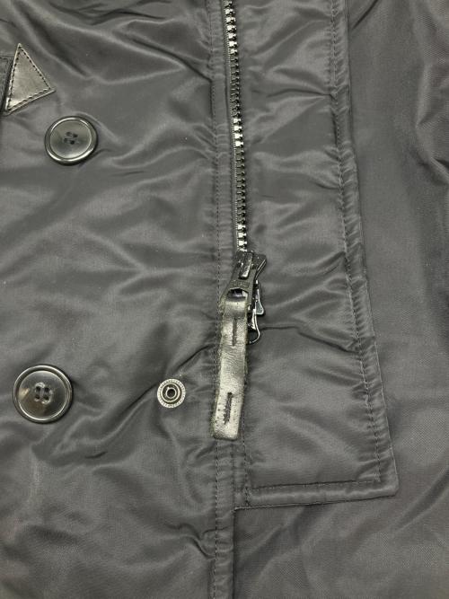 ALPHA INDUSTRIES（アルファインダストリーズ）ALPHA INDUSTRIES (アルファインダストリーズ) N-3B中綿フライトジャケット ブラック サイズ:Sの古着・服飾アイテム