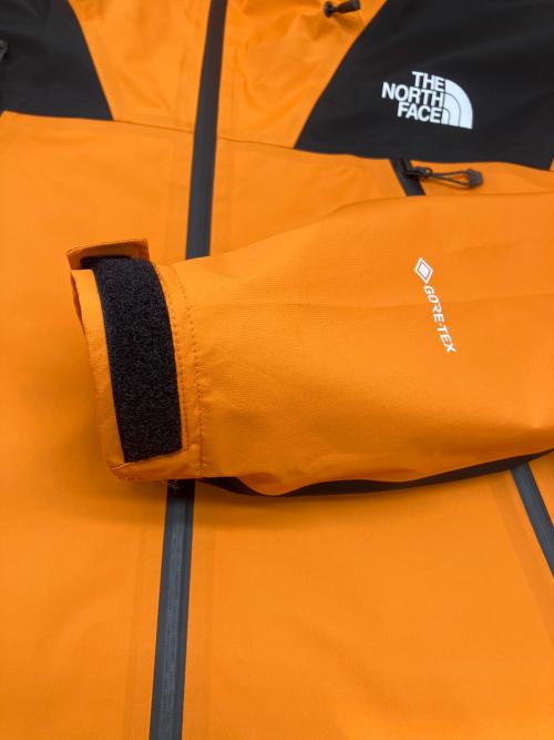 THE NORTH FACE（ザ ノース フェイス）THE NORTH FACE (ザ ノース フェイス) クライムライトジャケット オレンジ×ブラック サイズ:Ｍの古着・服飾アイテム