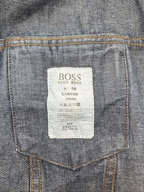 HUGO BOSS（ヒューゴ ボス）HUGO BOSS (ヒューゴ ボス) 00sデニムジャケット インディゴ サイズ:w56の古着・服飾アイテム