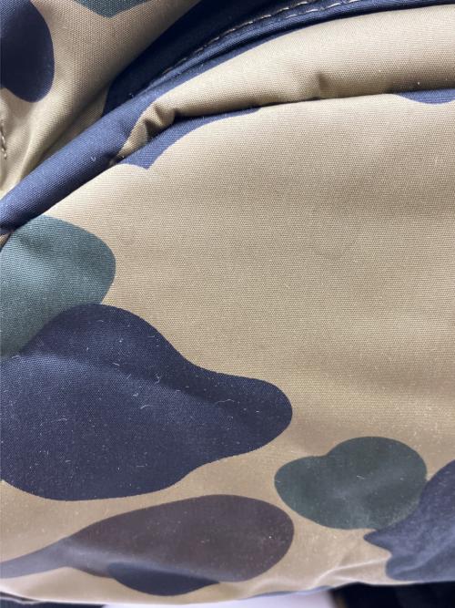 PORTER（ポーター）PORTER (ポーター) A BATHING APE (アベイシングエイプ) リュック グリーン×ブラックの古着・服飾アイテム