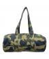 PORTER (ポーター) A BATHING APE (アベイシングエイプ) ミニボストンバッグ グリーン×ブラック：15000円