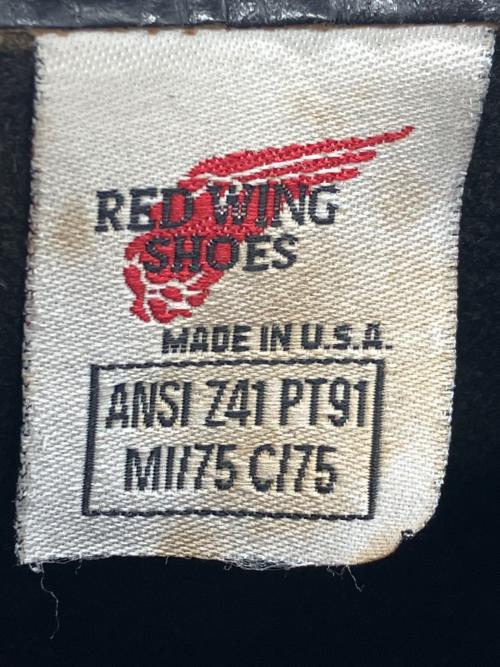 RED WING（レッドウィング）RED WING (レッドウィング) エンジニアブーツ ブラック サイズ:7 1/2の古着・服飾アイテム