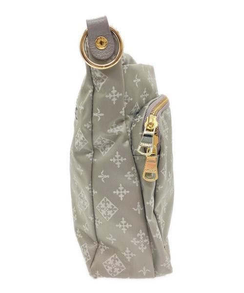 russet（ラシット）russet (ラシット) スクエア2WAYショルダーバッグ グレーの古着・服飾アイテム