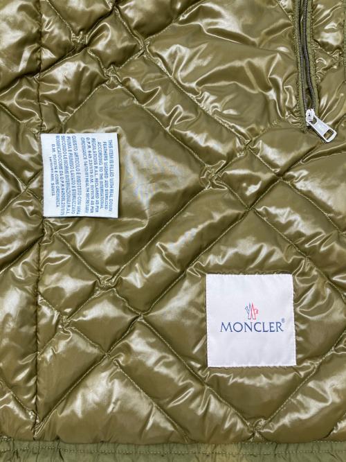 MONCLER（モンクレール）MONCLER (モンクレール) ダウンジャケット　MATTHIEU GIUBBOTTO オリーブの古着・服飾アイテム
