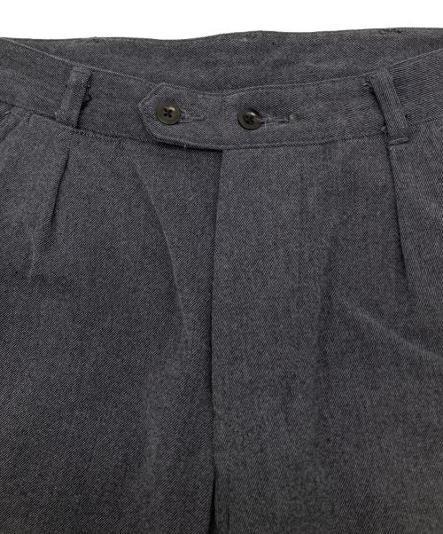 MHL（マーガレットハウエル）MHL (マーガレットハウエル) タックパンツ グレー サイズ:Lの古着・服飾アイテム