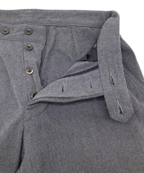 MHL（マーガレットハウエル）MHL (マーガレットハウエル) タックパンツ グレー サイズ:Lの古着・服飾アイテム