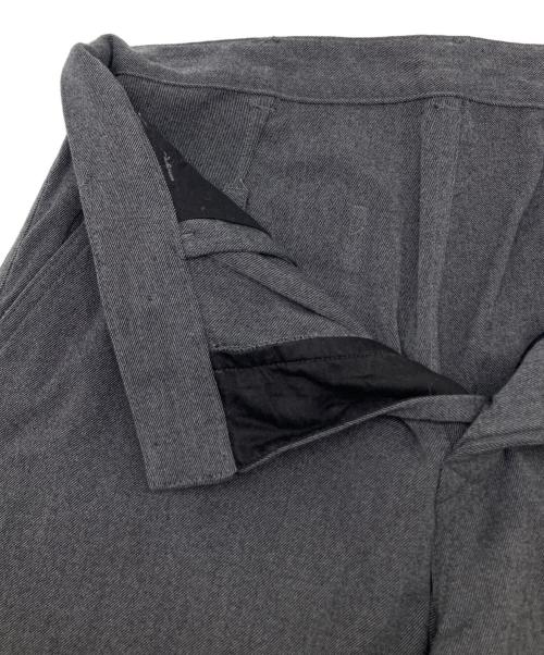 MHL（マーガレットハウエル）MHL (マーガレットハウエル) タックパンツ グレー サイズ:Lの古着・服飾アイテム