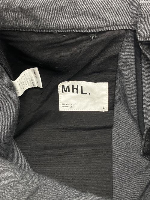 MHL（マーガレットハウエル）MHL (マーガレットハウエル) タックパンツ グレー サイズ:Lの古着・服飾アイテム