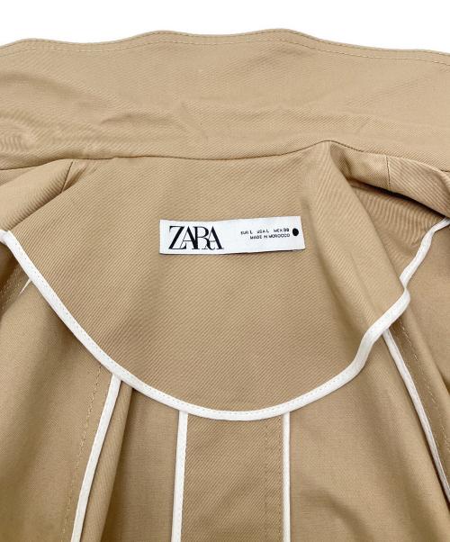 ZARA（ザラ）ZARA (ザラ) トレンチコート ベージュ サイズ:Lの古着・服飾アイテム