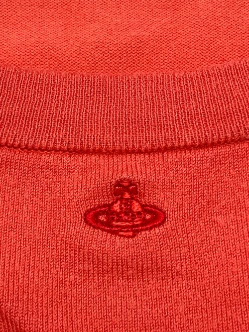 Vivienne Westwood RED LABEL（ヴィヴィアンウエストウッドレッドレーベル）Vivienne Westwood RED LABEL (ヴィヴィアンウエストウッドレッドレーベル) 薄手ニット レッド サイズ:2の古着・服飾アイテム