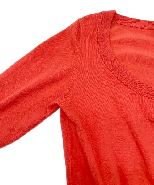 Vivienne Westwood RED LABEL（ヴィヴィアンウエストウッドレッドレーベル）Vivienne Westwood RED LABEL (ヴィヴィアンウエストウッドレッドレーベル) 薄手ニット レッド サイズ:2の古着・服飾アイテム