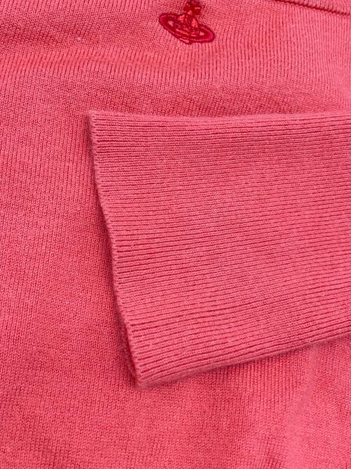 Vivienne Westwood RED LABEL（ヴィヴィアンウエストウッドレッドレーベル）Vivienne Westwood RED LABEL (ヴィヴィアンウエストウッドレッドレーベル) 薄手ニット レッド サイズ:2の古着・服飾アイテム