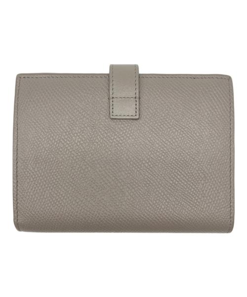 CELINE（セリーヌ）CELINE (セリーヌ) ミディアムストラップウォレット グレーの古着・服飾アイテム