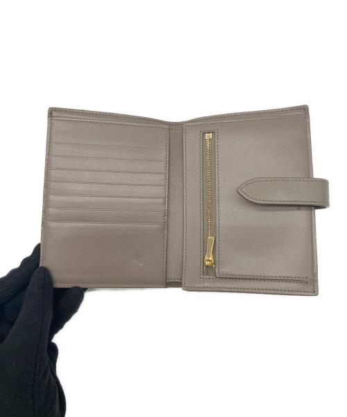 CELINE（セリーヌ）CELINE (セリーヌ) ミディアムストラップウォレット グレーの古着・服飾アイテム