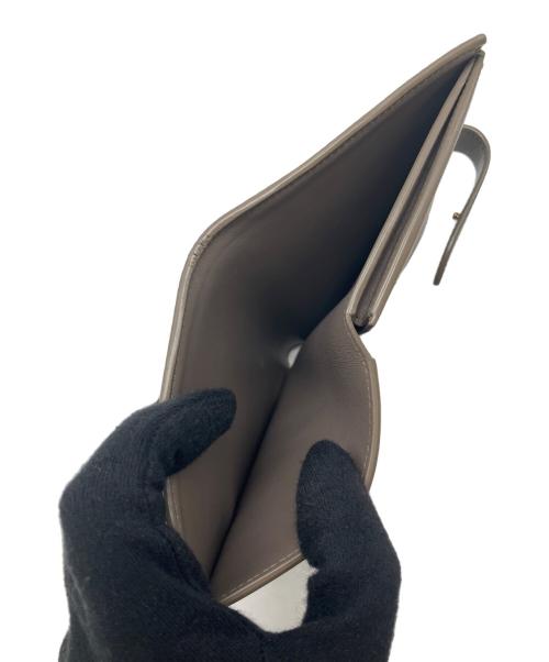 CELINE（セリーヌ）CELINE (セリーヌ) ミディアムストラップウォレット グレーの古着・服飾アイテム