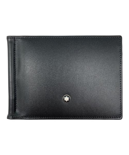 MONTBLANC（モンブラン）MONTBLANC (モンブラン) 2つ折り財布 ブラックの古着・服飾アイテム