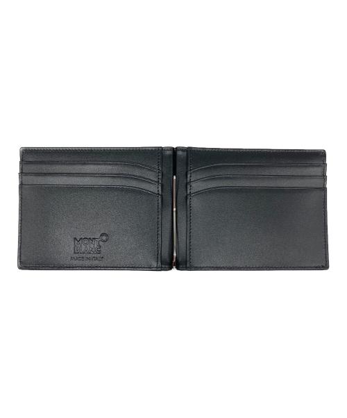 MONTBLANC（モンブラン）MONTBLANC (モンブラン) 2つ折り財布 ブラックの古着・服飾アイテム