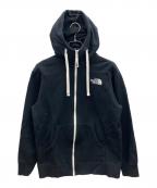 THE NORTH FACEザ ノース フェイス）の古着「ジップパーカー」｜ブラック×ホワイト