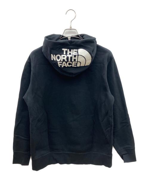 THE NORTH FACE（ザ ノース フェイス）THE NORTH FACE (ザ ノース フェイス) ジップパーカー ブラック×ホワイト サイズ:Lの古着・服飾アイテム